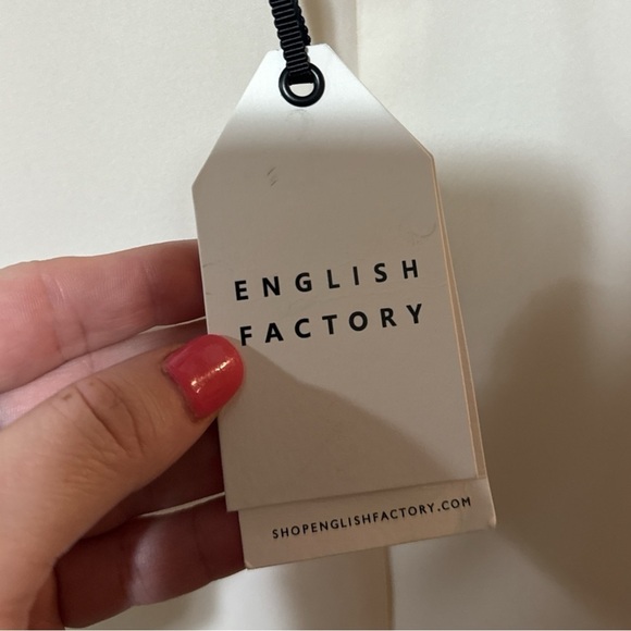 NWT - Tuckernuck English Factory Mock Neck Sleeveless Shift Dress - Size XS - Picture 9 of 10